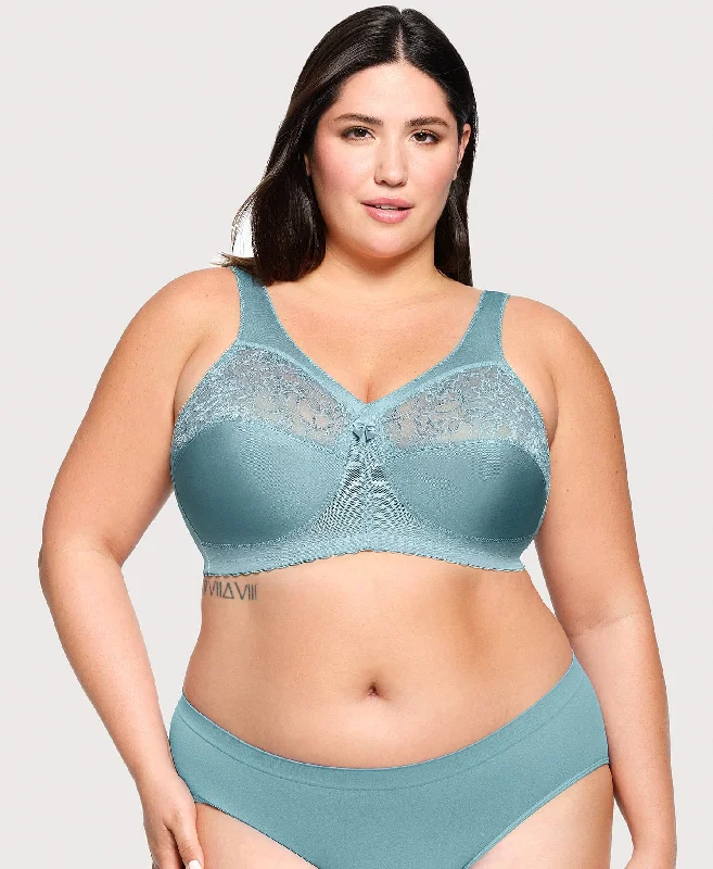 Demi - cup bras for a sexy and revealing look MagicLift Original Support Bra Glacier Demi - cup bras for a sexy and revealing look MagicLift Original Support Bra Glacier