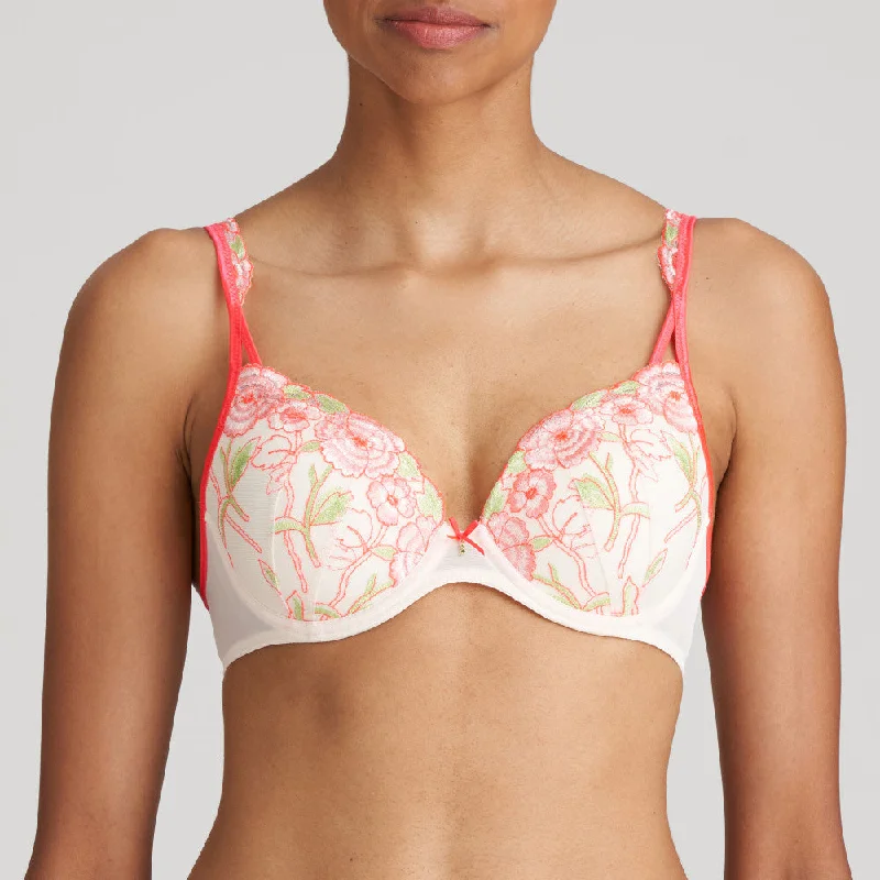 Women's full - cup bras for maximum coverageMarie Jo - Ayama Padded Heartshape Bra | Fruit Punch Women's full - cup bras for maximum coverageMarie Jo - Ayama Padded Heartshape Bra | Fruit Punch