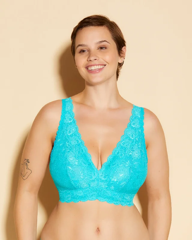Women's bras crafted from stretchy spandexBralette Super Curvy A Corpetto Con Scollatura A V Women's bras crafted from stretchy spandexBralette Super Curvy A Corpetto Con Scollatura A V