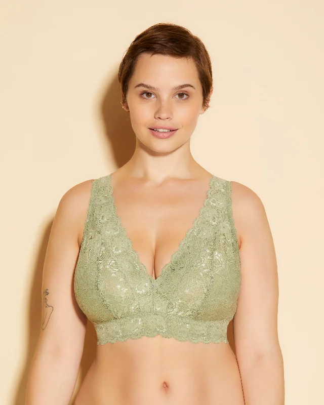 Women's bras crafted from stretchy spandexBralette Super Curvy A Corpetto Con Scollatura A V Women's bras crafted from stretchy spandexBralette Super Curvy A Corpetto Con Scollatura A V