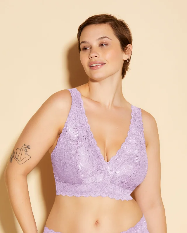 Women's geometric - patterned brasBralette Tipo Top Plungie Super Curvy