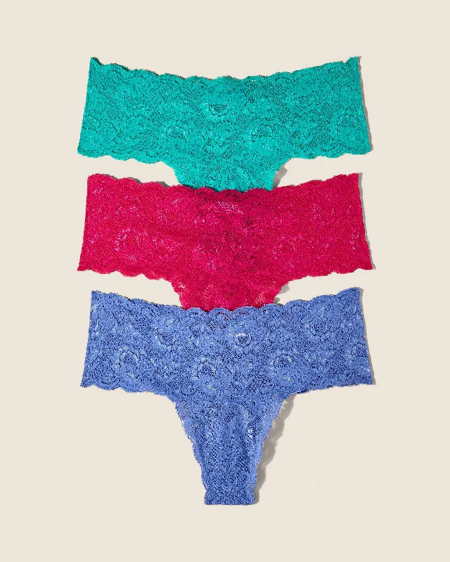 Women's bras with adjustable back closuresComfie Thong 3 Pack