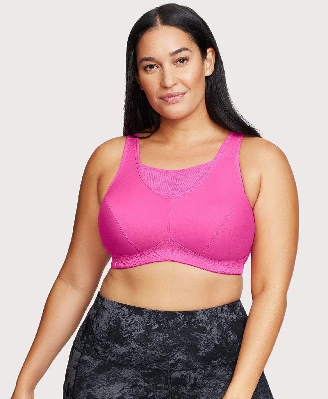 Bra with a lace - lined cup for a feminine and elegant look No-Bounce Camisole Sports Bra Rose Violet Bra with a lace - lined cup for a feminine and elegant look No-Bounce Camisole Sports Bra Rose Violet