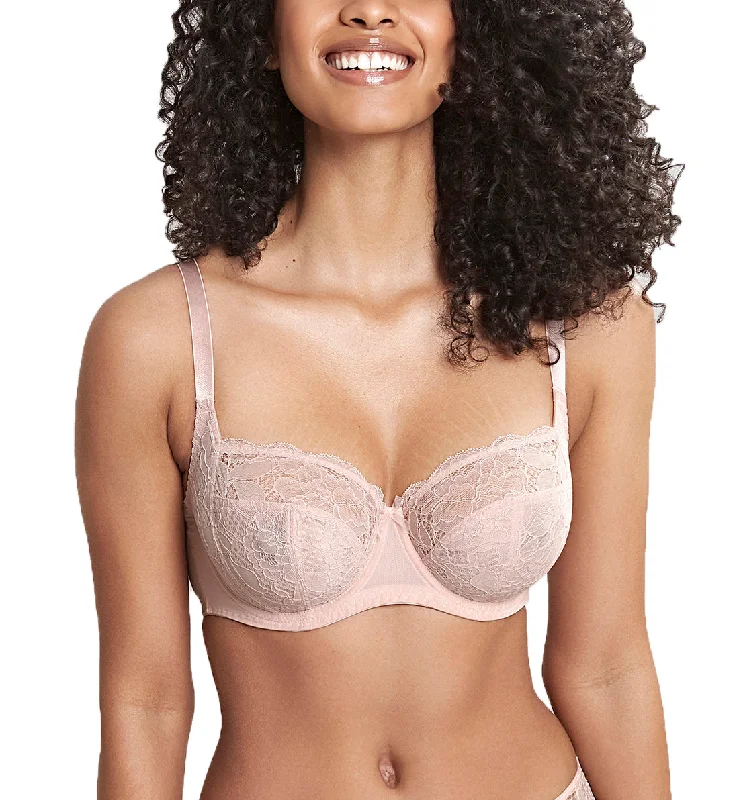 Bra with a quick - drying lining for convenience Panache Imogen Balconnet Underwire Bra (10161) - Cameo Rose Bra with a quick - drying lining for convenience Panache Imogen Balconnet Underwire Bra (10161) - Cameo Rose