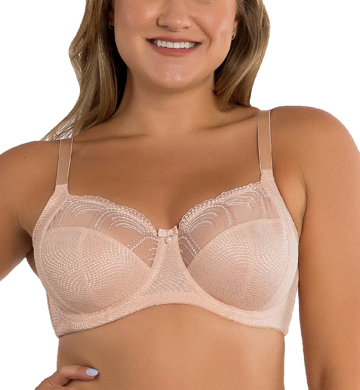 Bra with a removable padding for customizable support Parfait Pearl Unlined Side Support Underwire Bra (P60923) - Cameo Rose Bra with a removable padding for customizable support Parfait Pearl Unlined Side Support Underwire Bra (P60923) - Cameo Rose