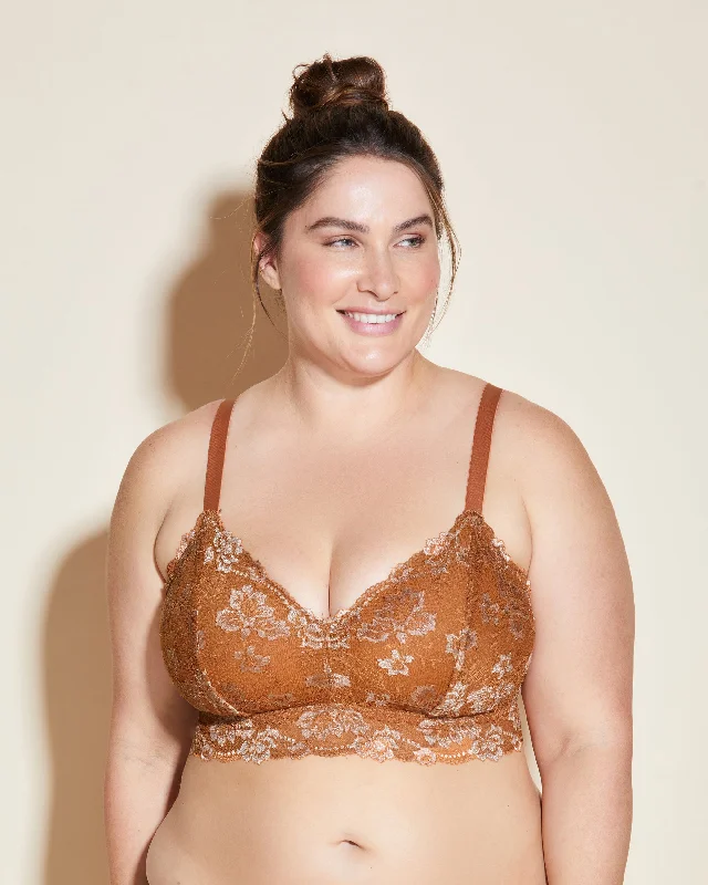 Women's push - up bras for enhanced cleavageBralette Taglie Comode A Corpetto