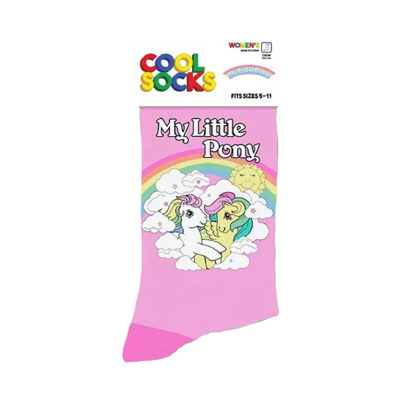 Women's ribbed knee - high socks for a classic lookCool Socks Women's Crew Socks - My Little Pony Women's ribbed knee - high socks for a classic lookCool Socks Women's Crew Socks - My Little Pony