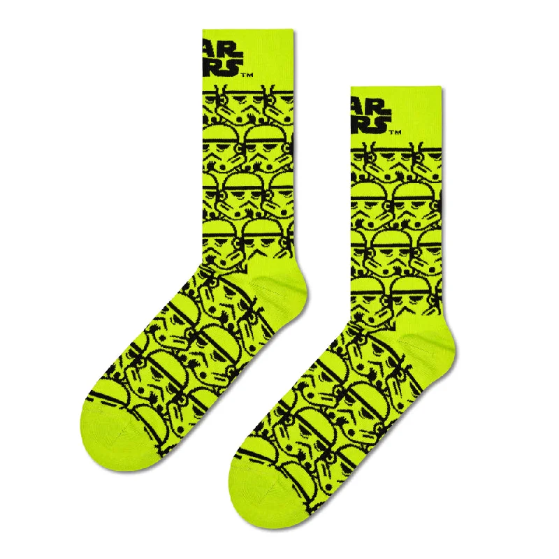 Women's cushioned sole socks for shock absorptionHappy Socks x Star Wars Women's Crew Socks - Storm Trooper Women's cushioned sole socks for shock absorptionHappy Socks x Star Wars Women's Crew Socks - Storm Trooper