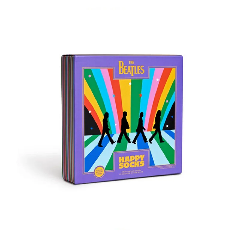 Women's adjustable - fit socks for a customized feelHappy Socks x The Beatles Women's Gift Box - 3 Pack Women's adjustable - fit socks for a customized feelHappy Socks x The Beatles Women's Gift Box - 3 Pack