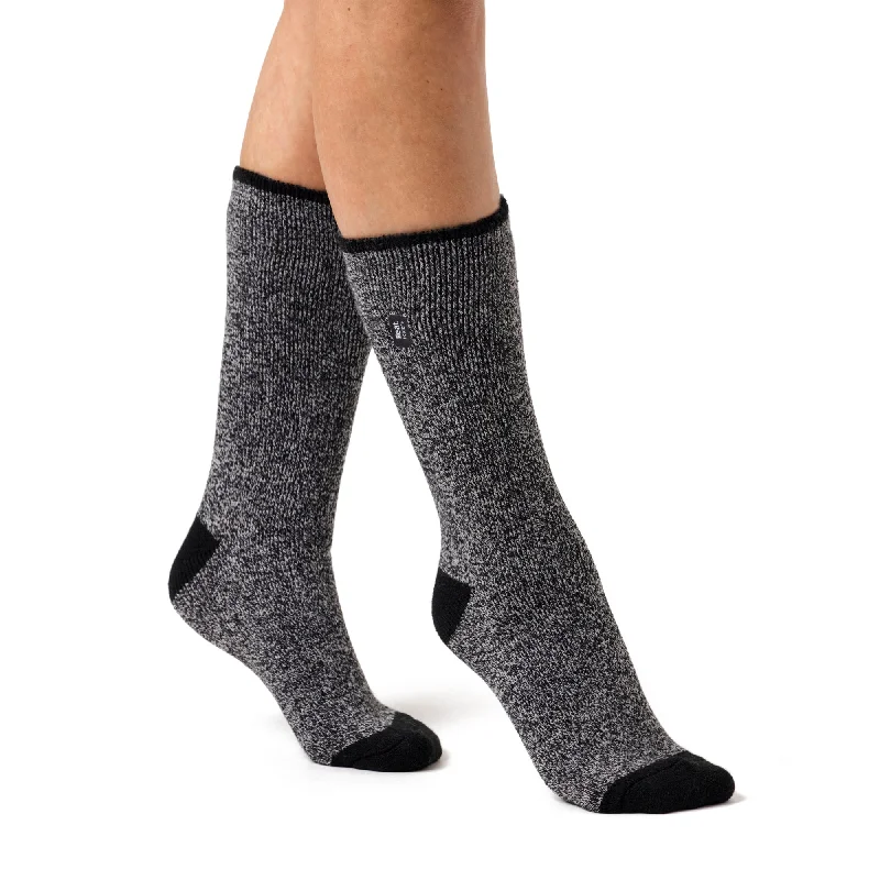 Women's satin - trimmed socks for a touch of eleganceLadies Lite Viola Socks - Black & Light Grey Women's satin - trimmed socks for a touch of eleganceLadies Lite Viola Socks - Black & Light Grey