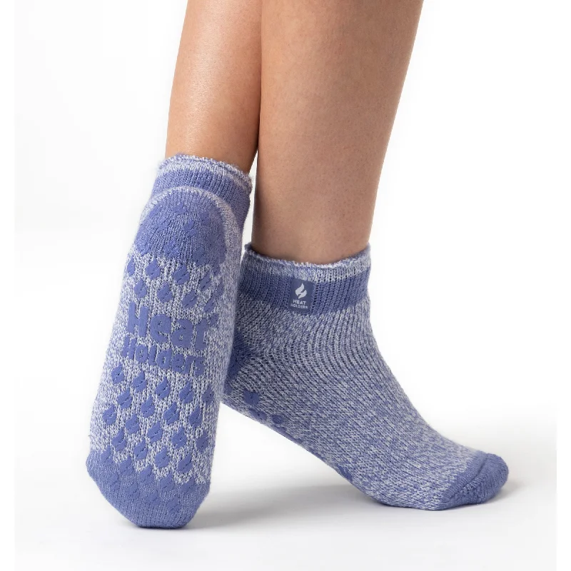 Women's knee - high socks with lace trimLadies Original Pisa Ankle Slipper Socks - Denim Women's knee - high socks with lace trimLadies Original Pisa Ankle Slipper Socks - Denim