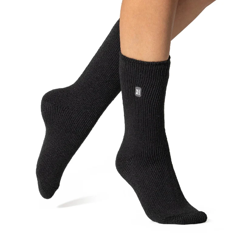Women's leather - look socks for an edgy styleLadies Original Camellia Socks - Charcoal Women's leather - look socks for an edgy styleLadies Original Camellia Socks - Charcoal