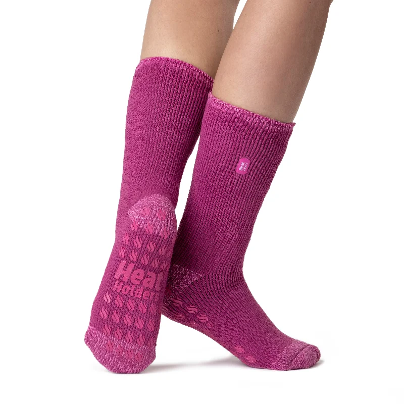 Women's compression socks for improved circulationLadies Original Juniper Slipper Socks - Pink Women's compression socks for improved circulationLadies Original Juniper Slipper Socks - Pink