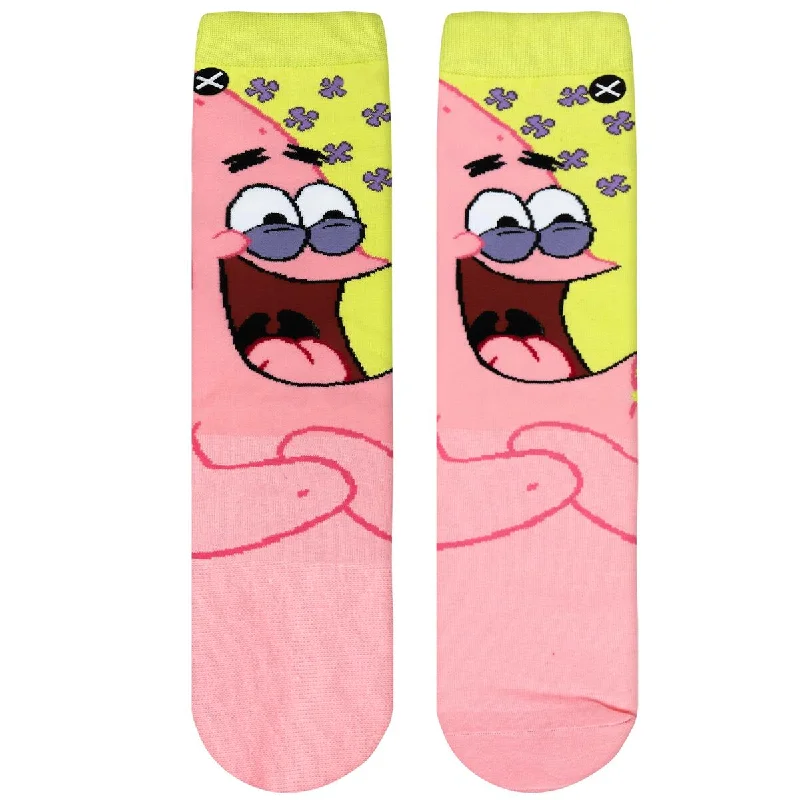 Women's cashmere - blend socks for extra softnessOdd Sox Women's Crew Socks - Big Patrick (Spongebob) Women's cashmere - blend socks for extra softnessOdd Sox Women's Crew Socks - Big Patrick (Spongebob)