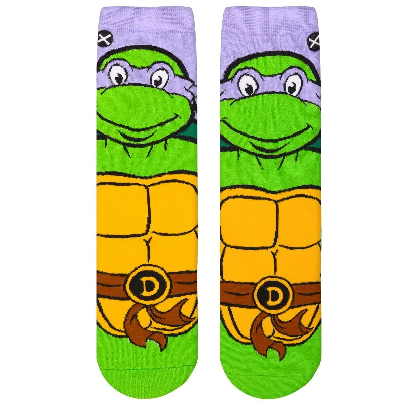 Women's crew socks with a polka - dot printOdd Sox Women's Crew Socks - Donatello (TMNT) Women's crew socks with a polka - dot printOdd Sox Women's Crew Socks - Donatello (TMNT)