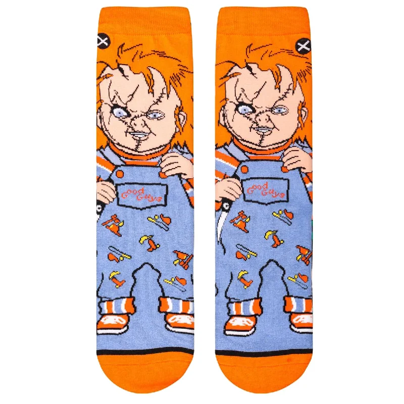 Women's argyle - patterned thigh - high socksOdd Sox Women's Crew Socks – Good Guy (Chucky) Women's argyle - patterned thigh - high socksOdd Sox Women's Crew Socks – Good Guy (Chucky)