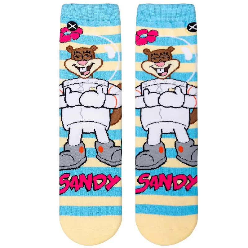 Women's adjustable - fit socks for a customized feelOdd Sox Women's Crew Socks - Sandy Cheeks (Spongebob) Women's adjustable - fit socks for a customized feelOdd Sox Women's Crew Socks - Sandy Cheeks (Spongebob)