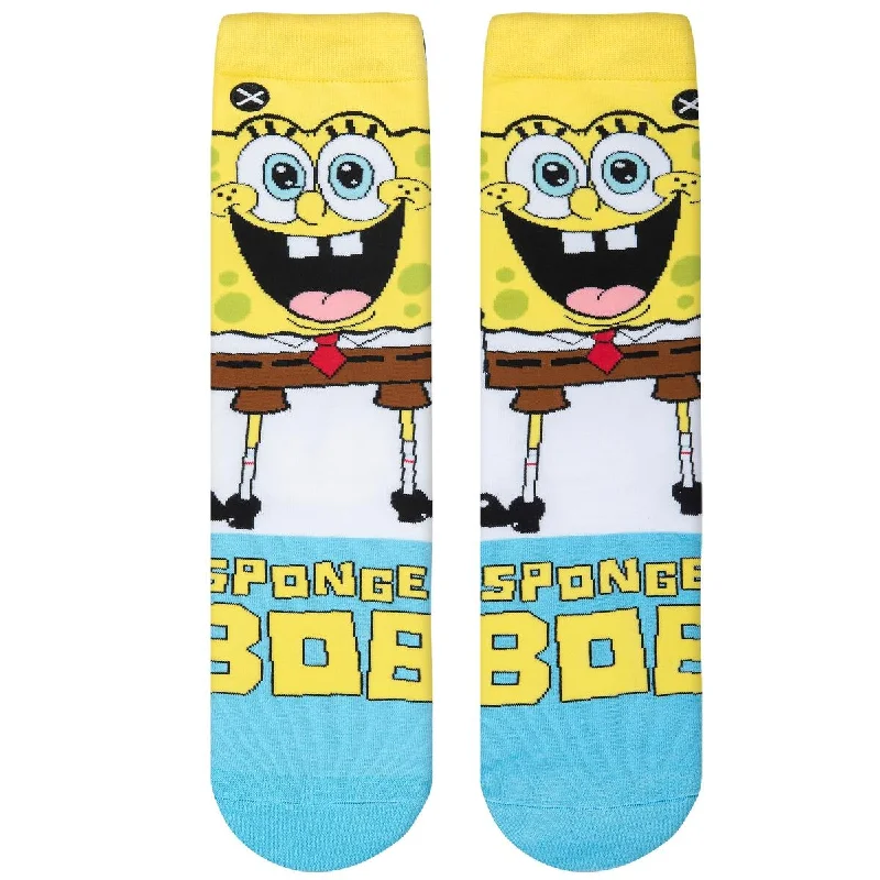 Women's cable - knit ankle socks for a cozy styleOdd Sox Women's Crew Socks - Spongebob Smilepants Women's cable - knit ankle socks for a cozy styleOdd Sox Women's Crew Socks - Spongebob Smilepants