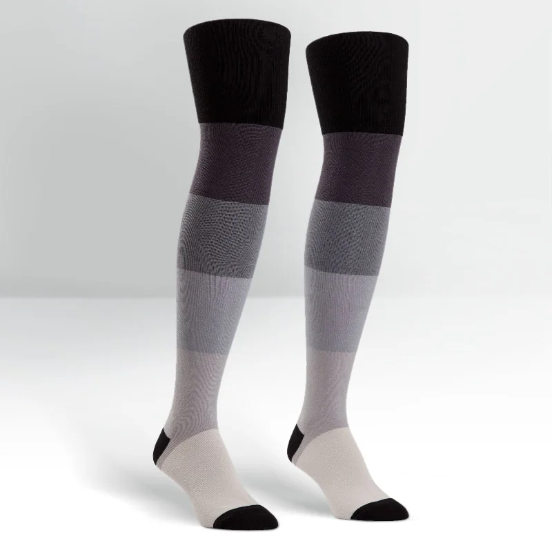 Women's spandex - infused socks for stretchSock It To Me Women's Over The Knee Socks - Dark & Stormy Women's spandex - infused socks for stretchSock It To Me Women's Over The Knee Socks - Dark & Stormy