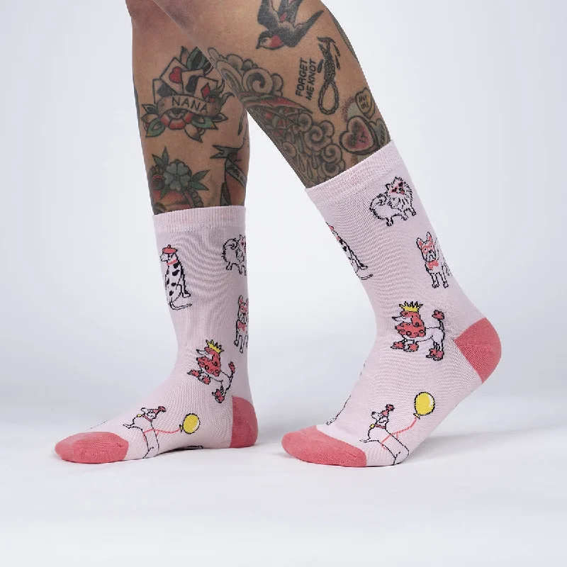 Women's arch - support socks for better comfortSock It To Me Women's Crew Socks - Dog Nouveau Women's arch - support socks for better comfortSock It To Me Women's Crew Socks - Dog Nouveau