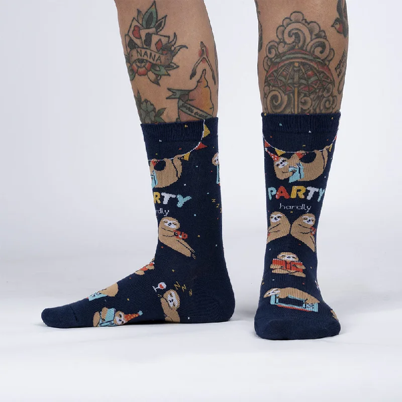 Women's nylon - reinforced socks for durabilitySock It To Me Women's Crew Socks - Party Hardly Women's nylon - reinforced socks for durabilitySock It To Me Women's Crew Socks - Party Hardly