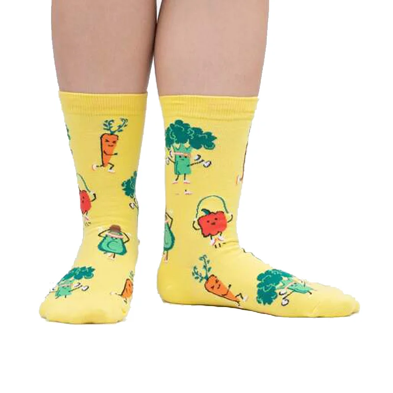 Women's cushioned sole socks for shock absorptionSock It To Me Women's Crew Socks - Plant Powered Women's cushioned sole socks for shock absorptionSock It To Me Women's Crew Socks - Plant Powered