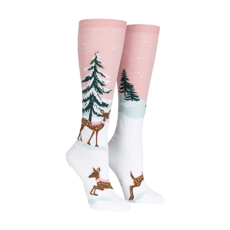 Women's compression socks for improved circulationSock It To Me Women's Funky Knee High Socks - Doe-nt Forget Your Scarf Women's compression socks for improved circulationSock It To Me Women's Funky Knee High Socks - Doe-nt Forget Your Scarf