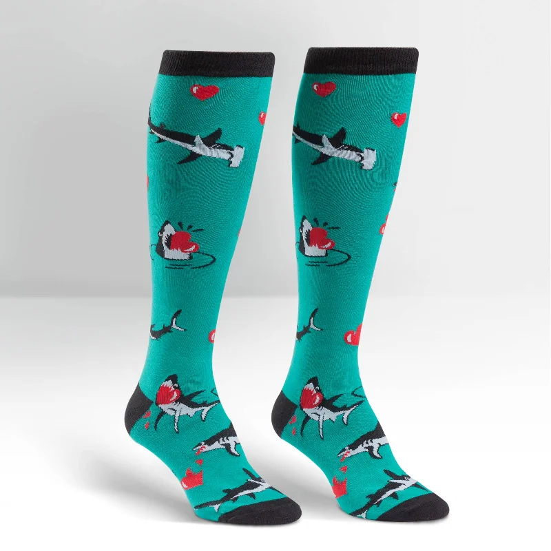 Women's crew socks with a polka - dot printSock It To Me Women's Funky Knee High Socks - Love Bites Women's crew socks with a polka - dot printSock It To Me Women's Funky Knee High Socks - Love Bites