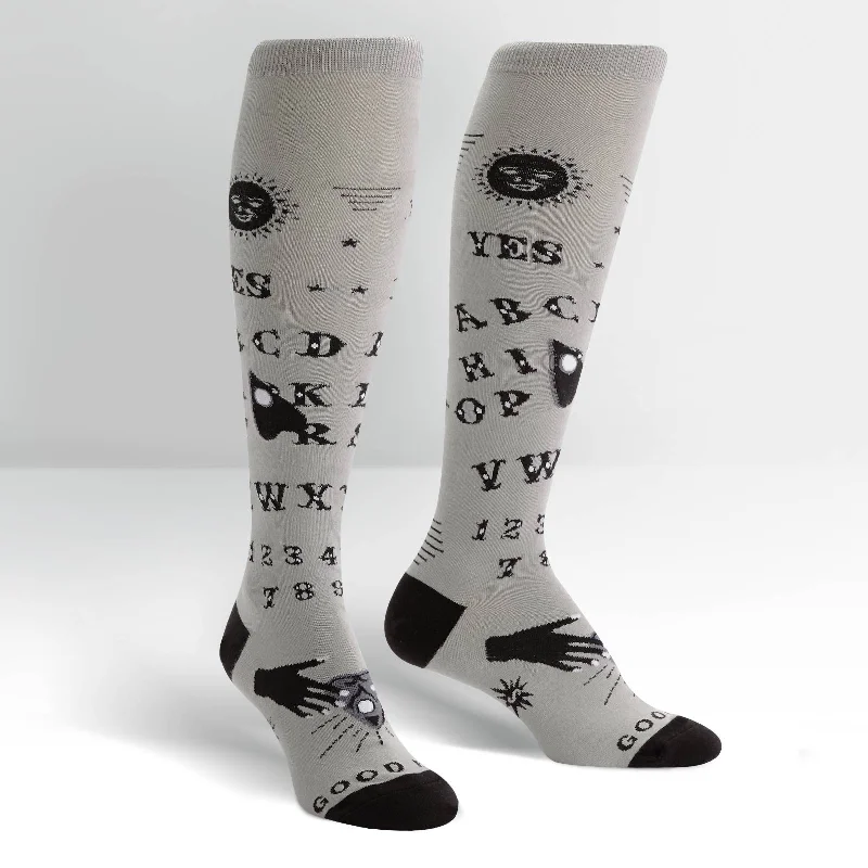 Sock It To Me Women's Knee High Socks - Ask a Question