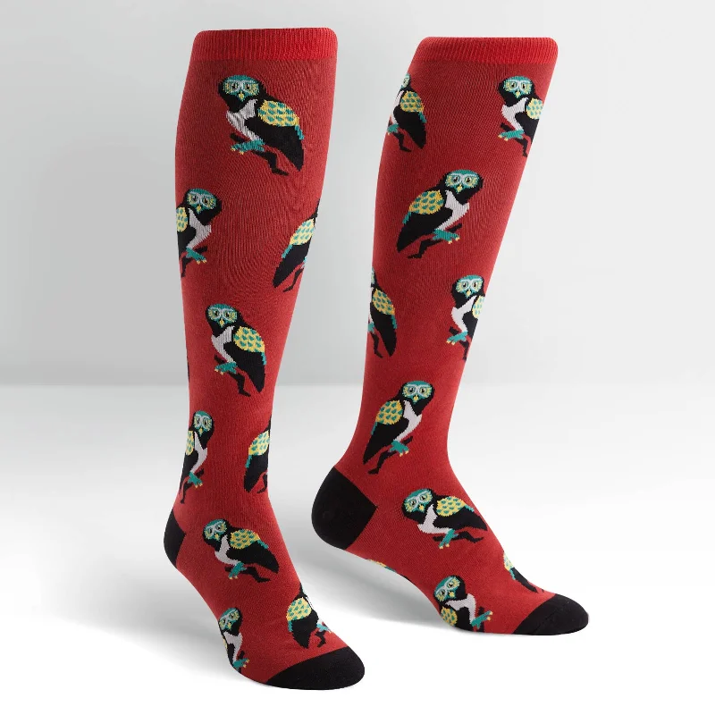 Sock It To Me Women's Knee High Socks - Birds of Prey