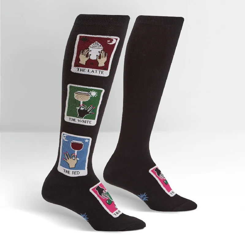 Women's ribbed knee - high socks for a classic lookSock It To Me Women's Knee High Socks - Daily Tarot Women's ribbed knee - high socks for a classic lookSock It To Me Women's Knee High Socks - Daily Tarot