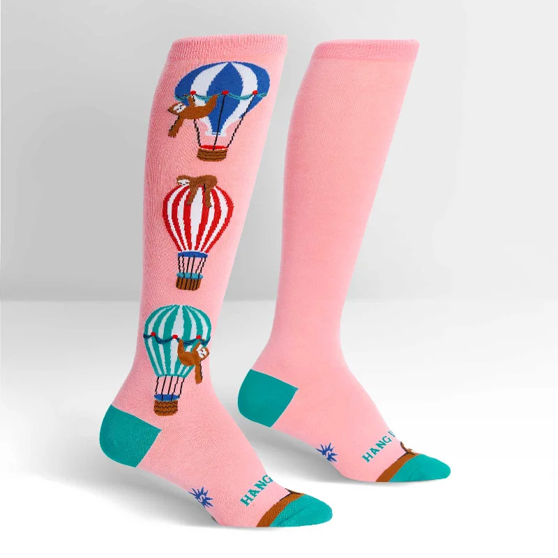 Women's sheer over - the - knee socks for a sexy appealSock It To Me Women's Knee High Socks - Hang In There Women's sheer over - the - knee socks for a sexy appealSock It To Me Women's Knee High Socks - Hang In There
