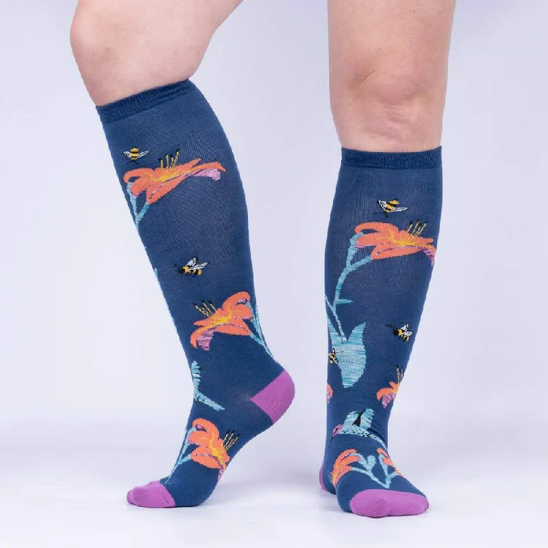 Women's ribbed knee - high socks for a classic lookSock It To Me Women's Knee High Socks - Hmmmmmingbird Women's ribbed knee - high socks for a classic lookSock It To Me Women's Knee High Socks - Hmmmmmingbird