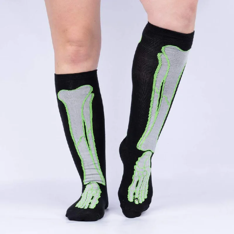 Women's microfiber socks for a lightweight optionSock It To Me Women's Knee High Socks - It's Going Tibia Good Day Women's microfiber socks for a lightweight optionSock It To Me Women's Knee High Socks - It's Going Tibia Good Day