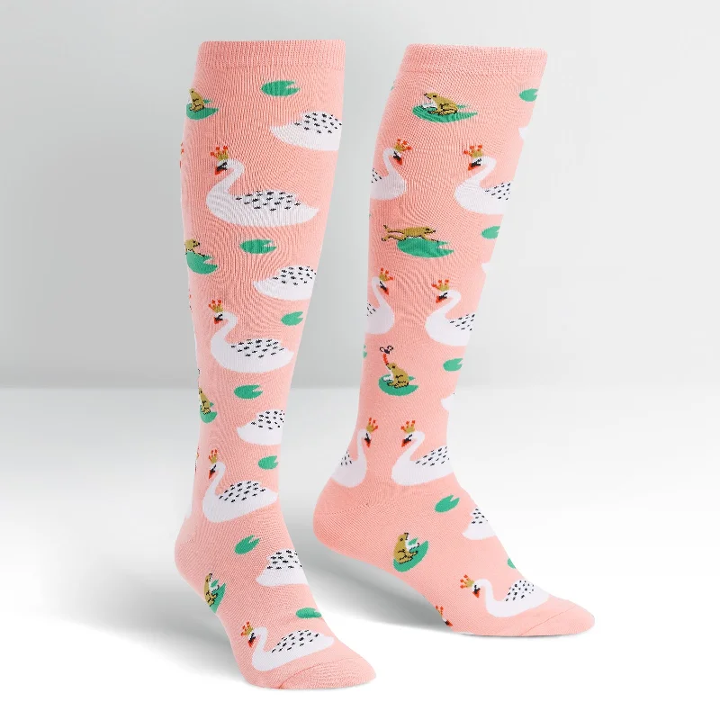 Women's arch - support socks for better comfortSock It To Me Women's Knee High Socks - Pond Pals Women's arch - support socks for better comfortSock It To Me Women's Knee High Socks - Pond Pals