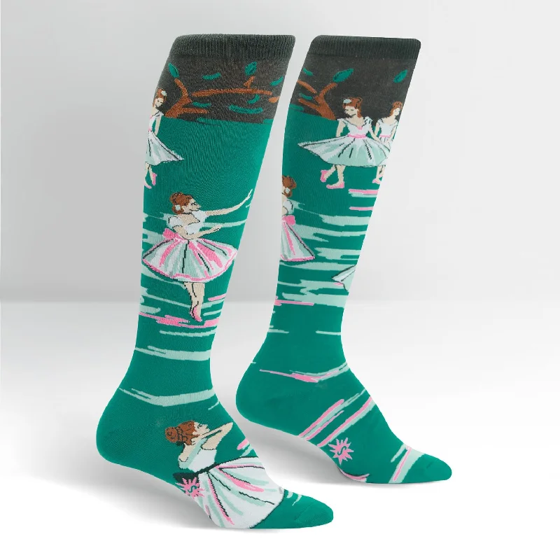 Women's wool - rich socks for winter warmthSock It To Me Women's Knee High Socks - The Rehearsal Of The Ballet Women's wool - rich socks for winter warmthSock It To Me Women's Knee High Socks - The Rehearsal Of The Ballet