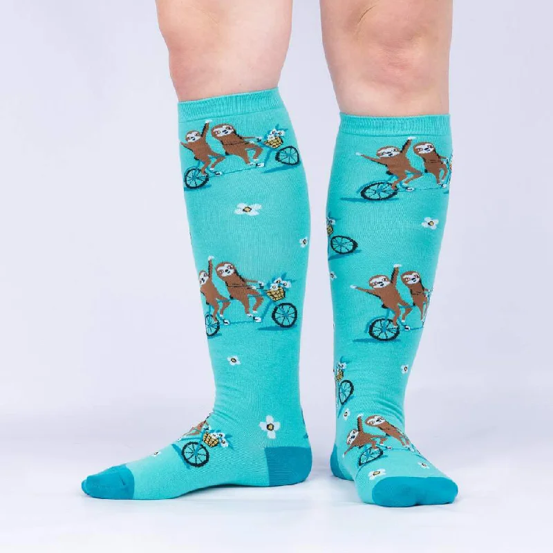 Women's bamboo fiber socks for eco - friendlinessSock It To Me Women's Knee High Socks - Wheely Great Friends Women's bamboo fiber socks for eco - friendlinessSock It To Me Women's Knee High Socks - Wheely Great Friends