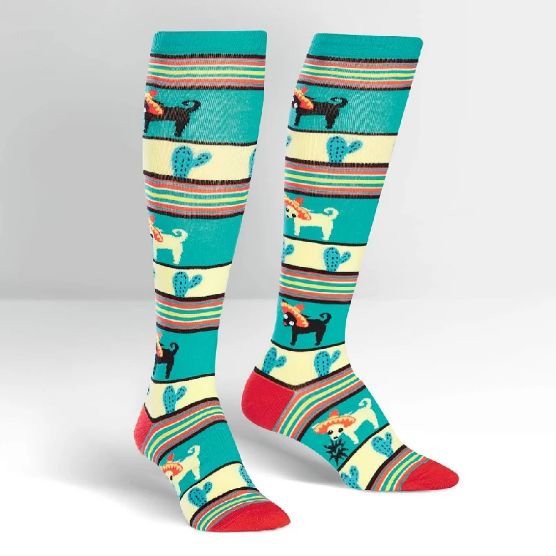 Sock It To Me Women's Knee High Socks - Yo Quiero Sombrero