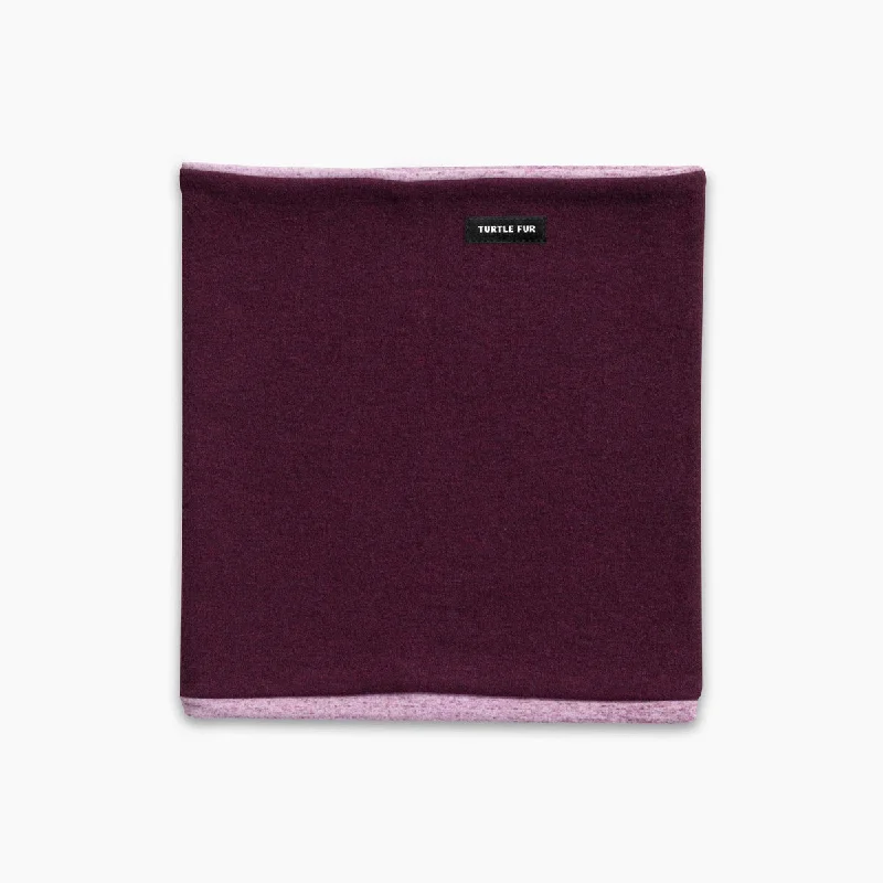 Women's cashmere - blend socks for extra softnessComfort Luxe Double-Layer Neck Warmer - Garnet Women's cashmere - blend socks for extra softnessComfort Luxe Double-Layer Neck Warmer - Garnet
