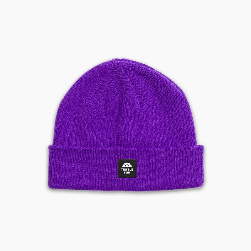 Women's satin - trimmed socks for a touch of elegancePathfinder Knit Cuff Beanie - Purple Women's satin - trimmed socks for a touch of elegancePathfinder Knit Cuff Beanie - Purple