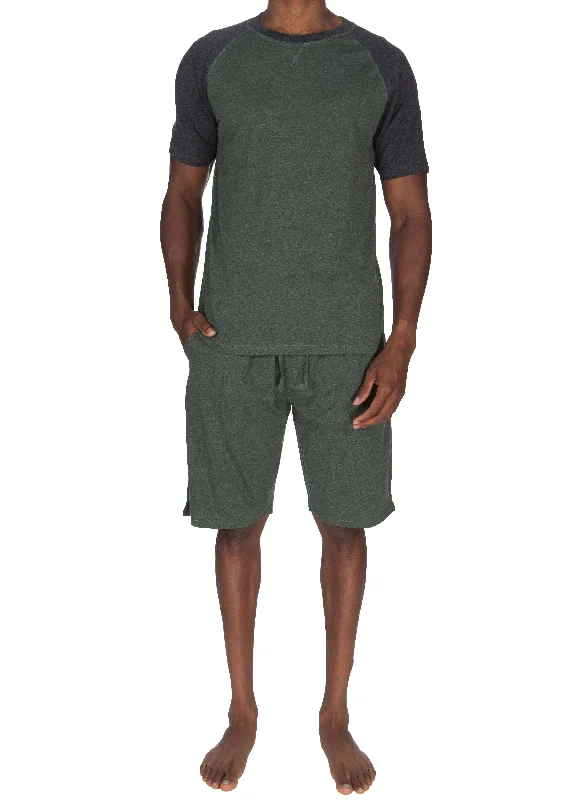 Heather Dark Green/Grey